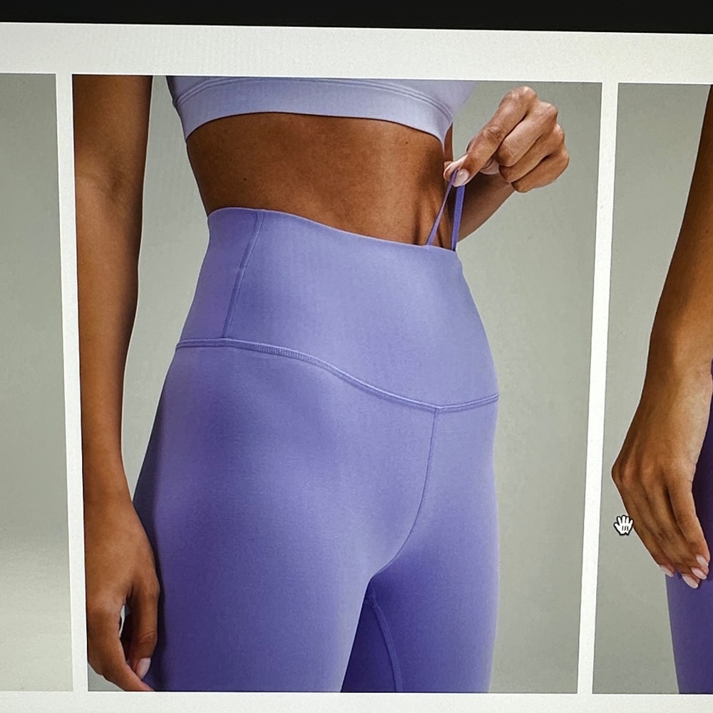 Lululemon Athletica Lavender Leggings